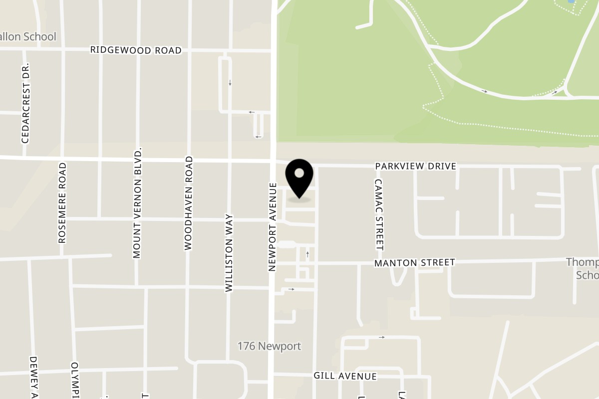 Map showing the location of Guacado Mexican Grill Pawtucket on 285 Newport Ave in Pawtucket